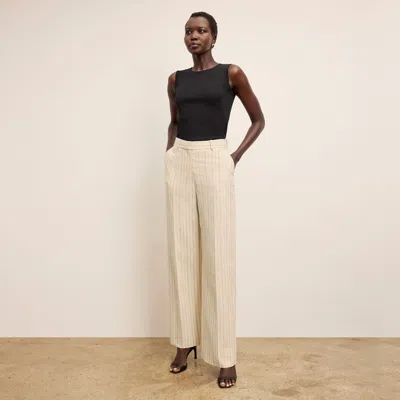 M.m.lafleur The Tinsley Pant - Linen Stripe