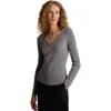 M.m.lafleur Yanka Ribbed Merino Sweater In Gray