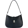 Mms Design Studio Buckle Tab Shoulder Strap In Black