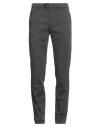 Mmx Man Pants Charcoal Size 33w-34l Cotton, Elastane In Gray