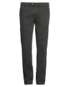 Mmx Man Pants Dark Brown Size 42w-34l Cotton, Elastane