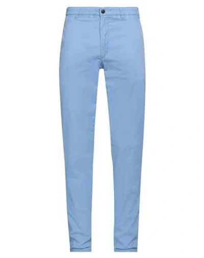 Mmx Man Pants Sky Blue Size 33w-34l Organic Cotton, Elastane