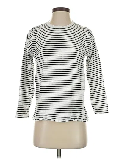 Pre-owned Mng 3/4 Sleeve T-shirt In Black