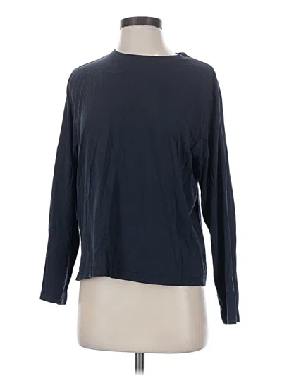 Pre-owned Mng 3/4 Sleeve T-shirt In Blue