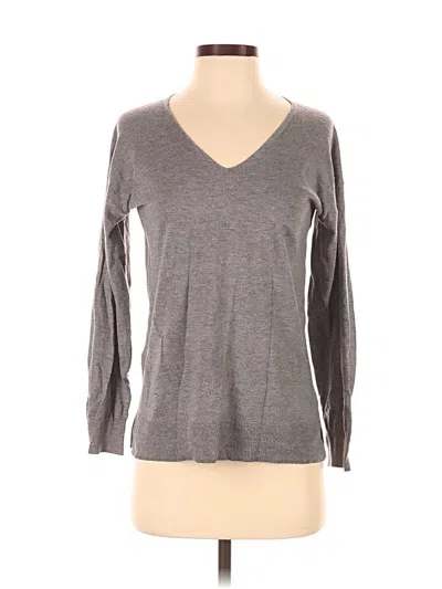 Pre-owned Mng 3/4 Sleeve T-shirt In Gray