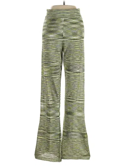 Pre-owned Mng Active Pants In Green