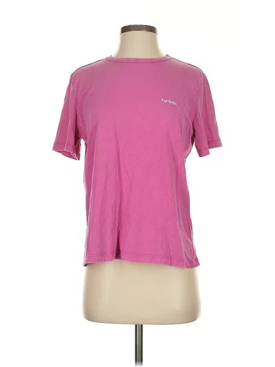 Pre-owned Mng Active T-shirt In Pink