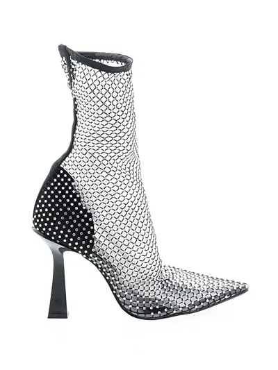 Pre-owned Mng Ankle Boots In Gray