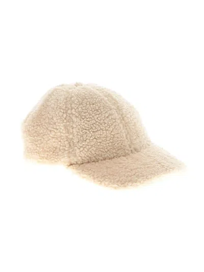 Pre-owned Mng Baseball Cap In Ivory