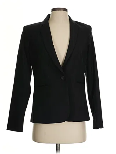 Pre-owned Mng Basics Blazer Jacket In Black
