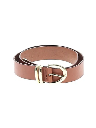Pre-owned Mng Belt In Brown