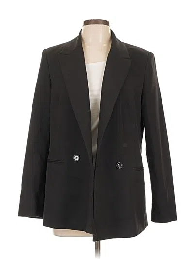 Pre-owned Mng Blazer Jacket In Black