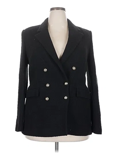 Pre-owned Mng Blazer Jacket In Black