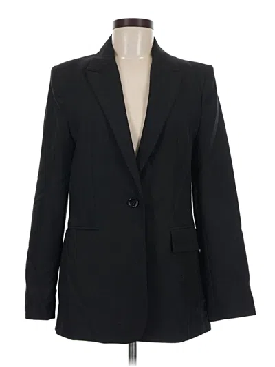 Pre-owned Mng Blazer Jacket In Black