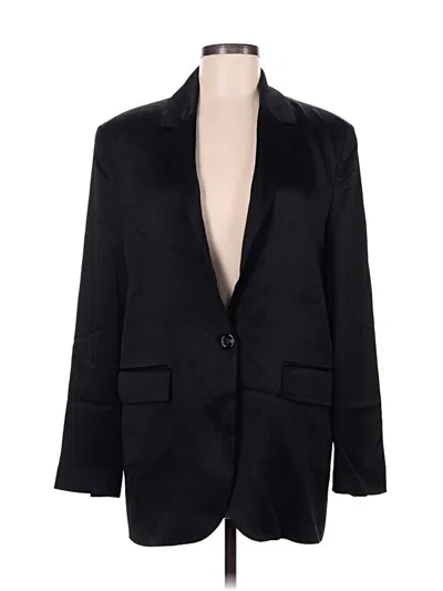 Pre-owned Mng Blazer Jacket In Black