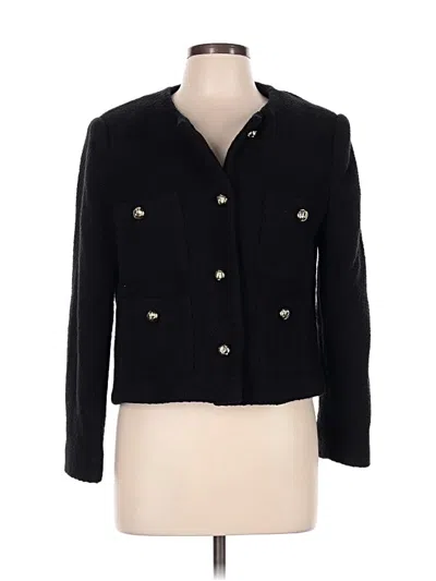 Pre-owned Mng Blazer Jacket In Black