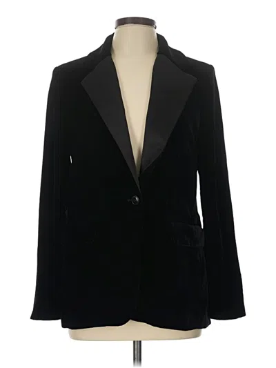 Pre-owned Mng Blazer Jacket In Black