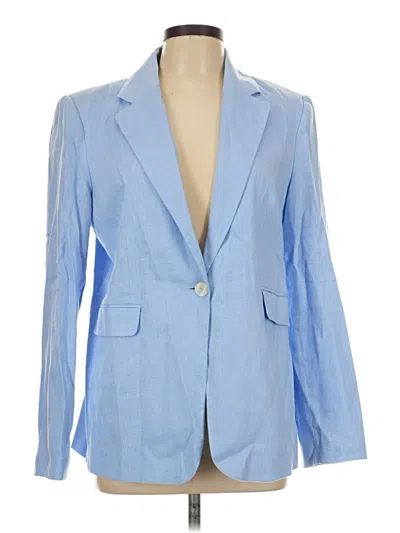 Pre-owned Mng Blazer Jacket In Blue