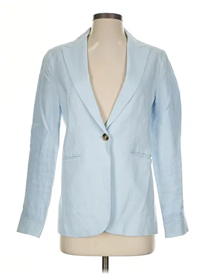 Pre-owned Mng Blazer Jacket In Blue