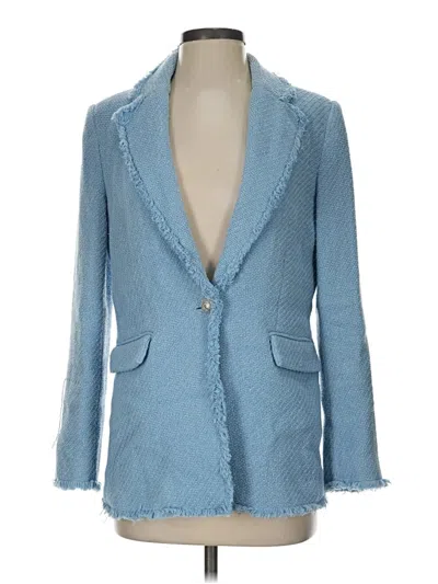Pre-owned Mng Blazer Jacket In Blue
