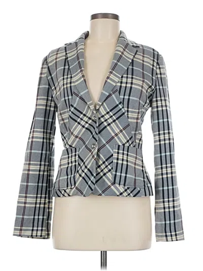 Pre-owned Mng Blazer Jacket In Gray