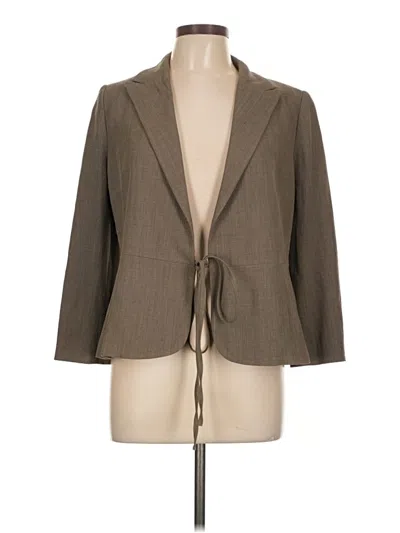 Pre-owned Mng Blazer Jacket In Gray