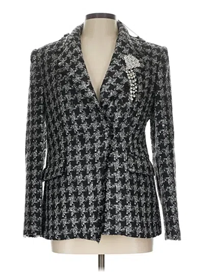 Pre-owned Mng Blazer Jacket In Gray