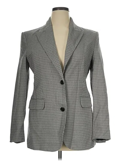 Pre-owned Mng Blazer Jacket In Gray