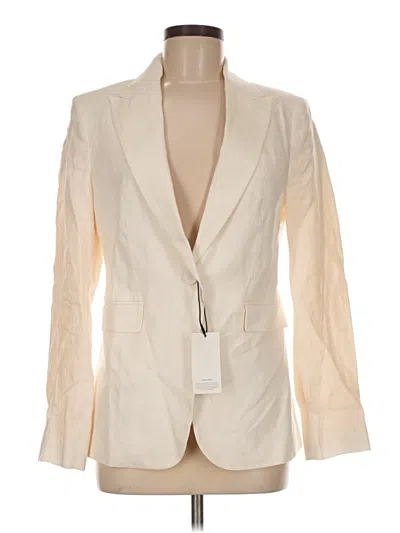 Pre-owned Mng Blazer Jacket In Ivory