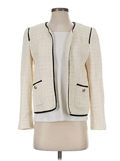 Pre-owned Mng Blazer Jacket In Ivory