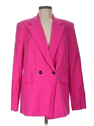 Pre-owned Mng Blazer Jacket In Pink