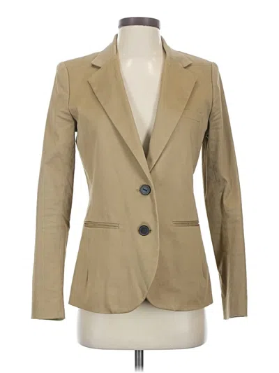 Pre-owned Mng Blazer Jacket In Tan