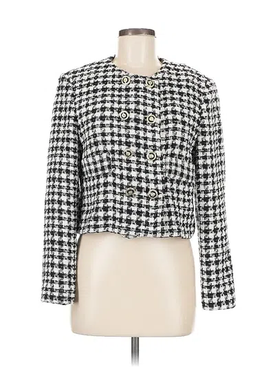 Pre-owned Mng Blazer Jacket In White