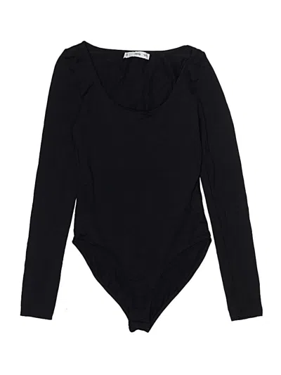 Pre-owned Mng Bodysuit In Black