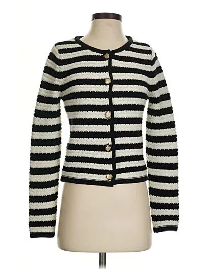 Pre-owned Mng Cardigan Sweater In Black