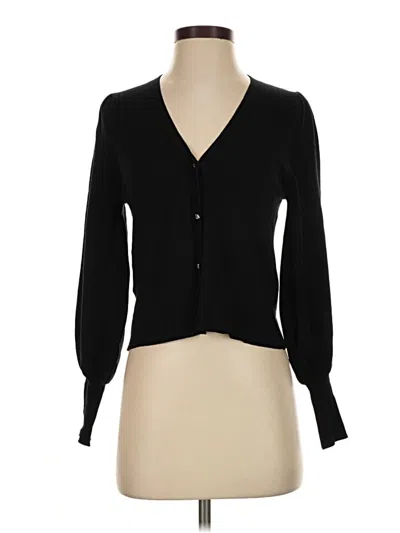 Pre-owned Mng Cardigan Sweater In Black