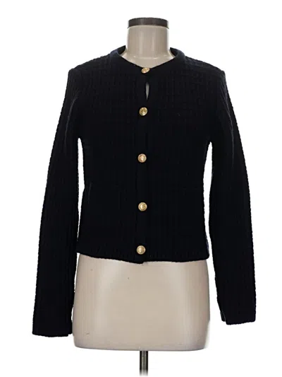 Pre-owned Mng Cardigan Sweater In Black