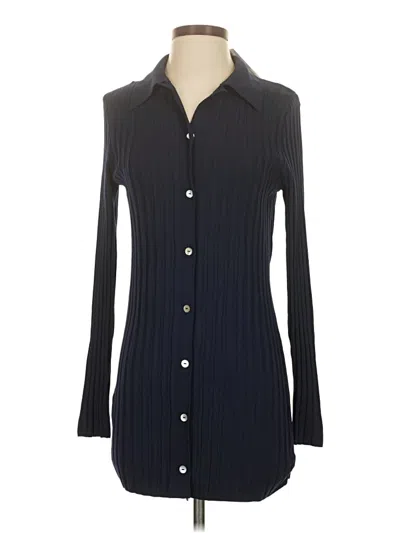 Pre-owned Mng Cardigan Sweater In Black