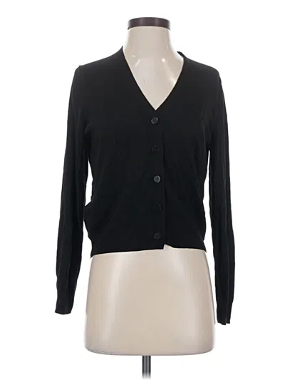 Pre-owned Mng Cardigan Sweater In Black
