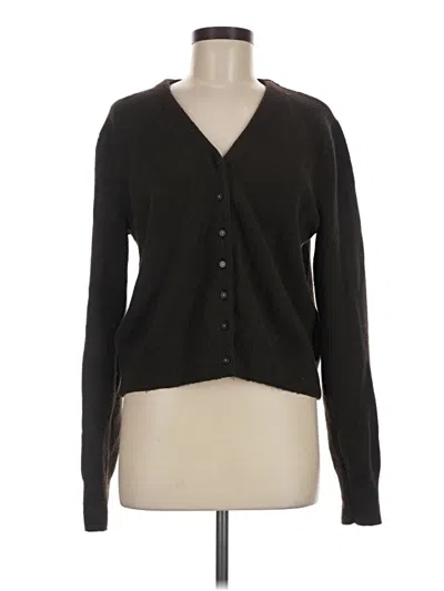 Pre-owned Mng Cardigan Sweater In Black
