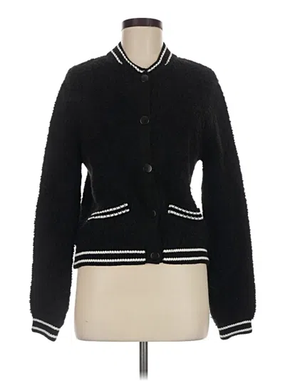 Pre-owned Mng Cardigan Sweater In Black