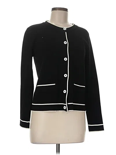 Pre-owned Mng Cardigan Sweater In Black