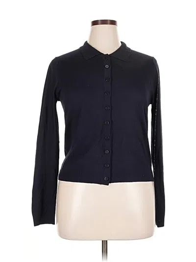 Pre-owned Mng Cardigan Sweater In Blue