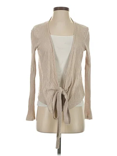 Pre-owned Mng Cardigan Sweater In Brown