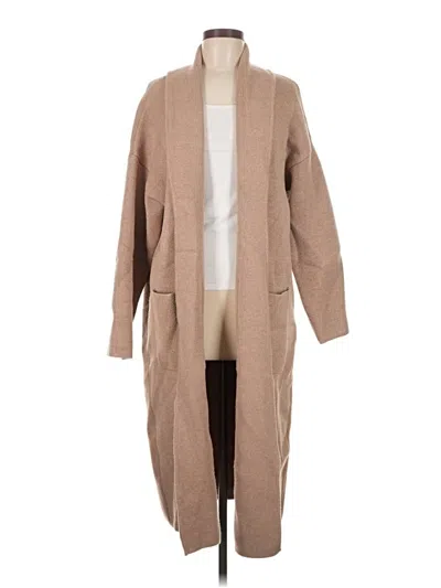 Pre-owned Mng Cardigan Sweater In Brown