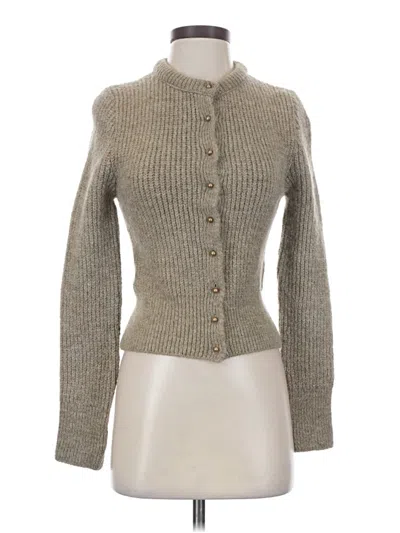 Pre-owned Mng Cardigan Sweater In Brown