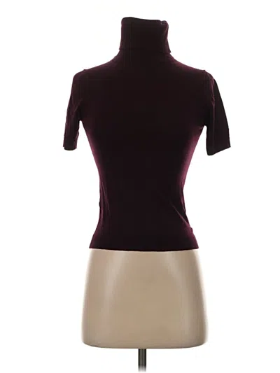 Pre-owned Mng Cardigan Sweater In Burgundy