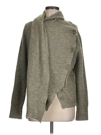 Pre-owned Mng Cardigan Sweater In Gray