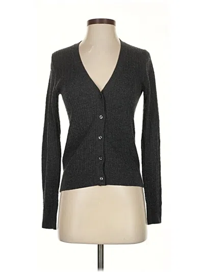 Pre-owned Mng Cardigan Sweater In Gray