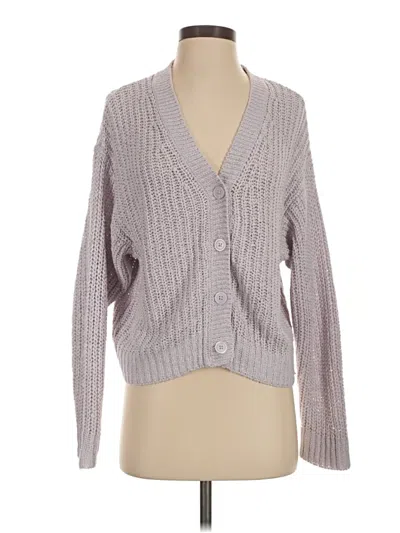 Pre-owned Mng Cardigan Sweater In Gray